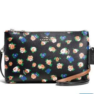 Coach Lyla Crossbody Tea Rose Floral Print